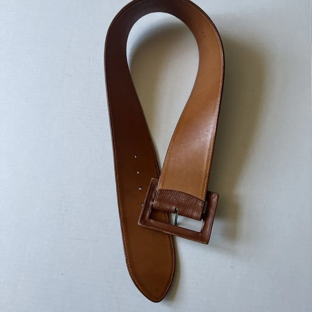 Vintage ORCIANI Size 75/S Brown 3